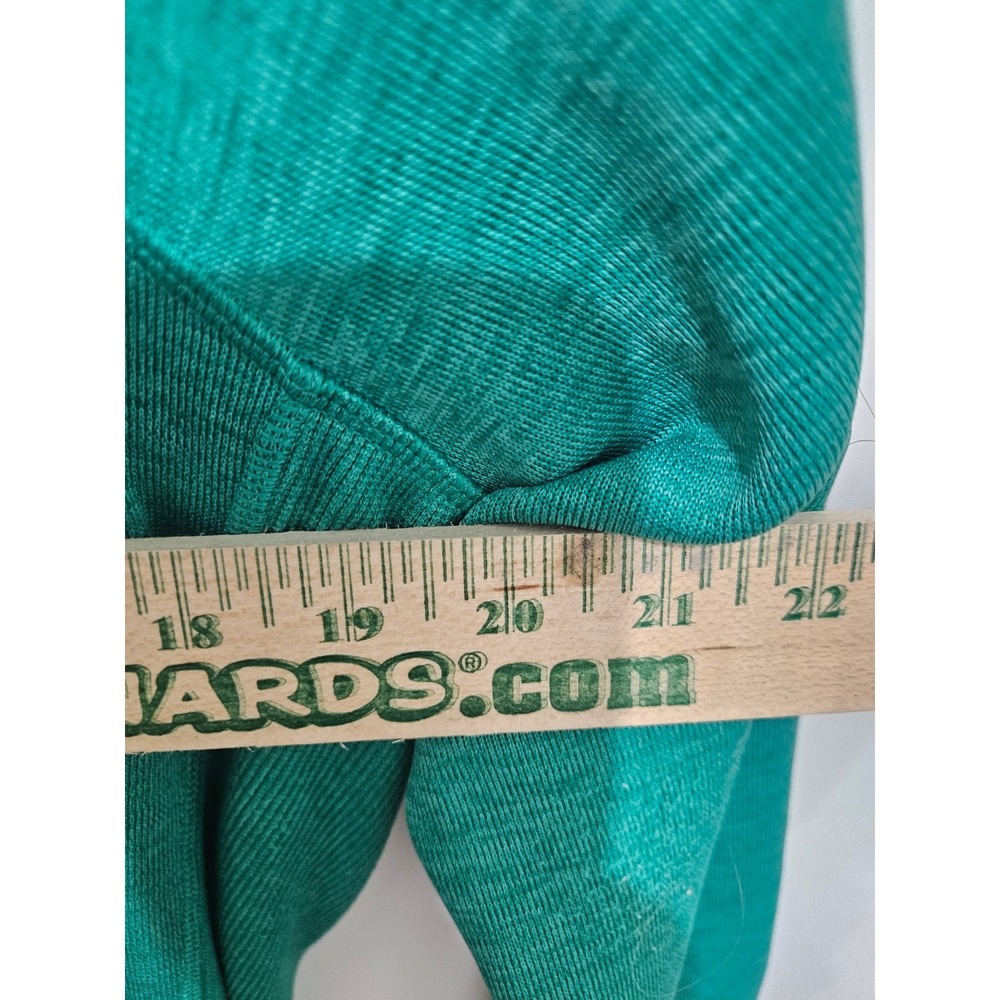 Under Armour ColdGear Mens Quarter Zip Pullover Green Heather Loose Fit Medium - Picture 5 of 7